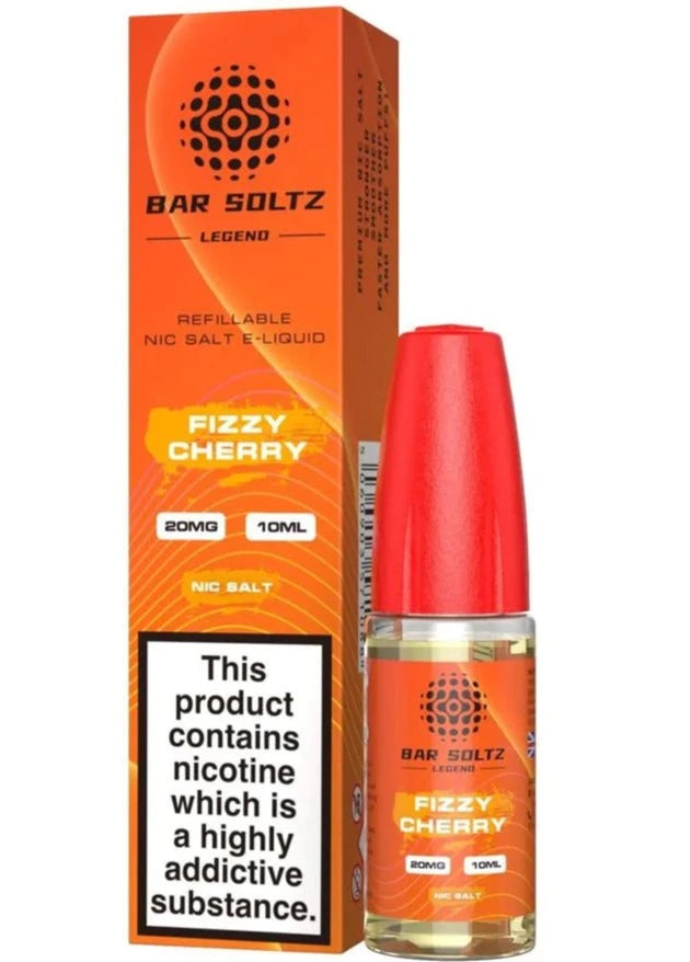 Bar Soltz Legend Nic Salts 10/20 Mg Fizzy Cherry