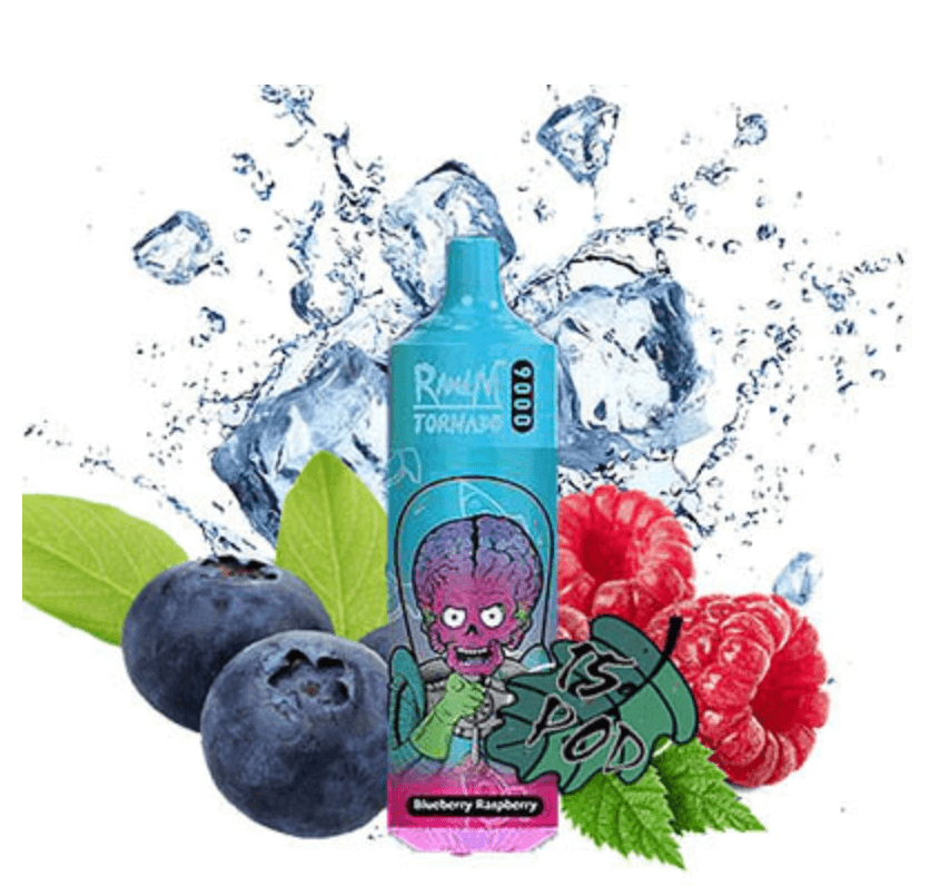 RandM Tornado Blueberry Raspberry 9000