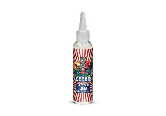 BLUEBERRY 500ML E LIQUID LEGENDS PGVG 30/70