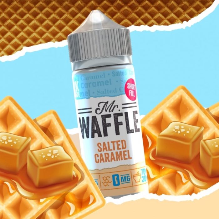 Mr Waffle 100ml E-Liquid Shortfill Bottle 70/30 VG/PG £8.90 - Vape Store UK | Online Vape Shop | Disposable Vape Store | Ecig UK