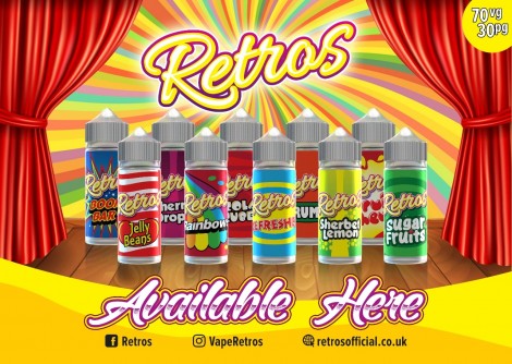 Retors 100MLShortfil E Liquid 70/30 MIX Premium Vape Juice £8.99 - Vape Store UK | Online Vape Shop | Disposable Vape Store | Ecig UK