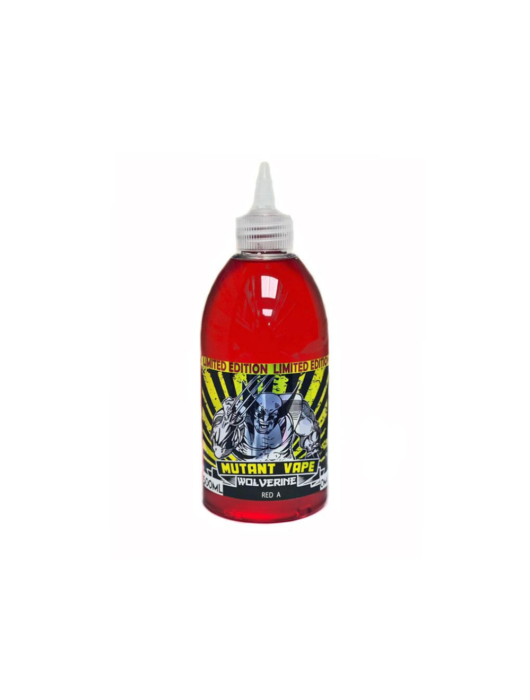 WOLVERINE (RED A) 500ML E-LIQUID BY MUTANT VAPE WOLVERINE (RED A) 500ML E-LIQUID BY MUTANT VAPE