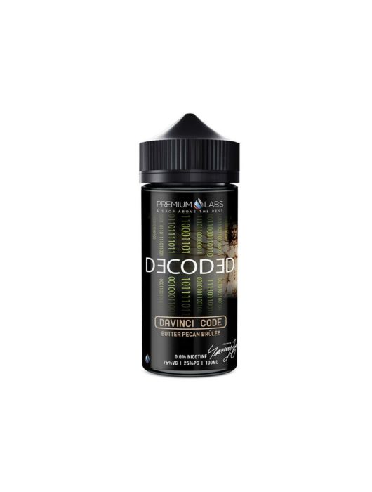 Decoded Premium Vape E-Liquid E Juice High 75%VG 100ml 0mg/ml No nicotine liquid - Vape Store UK | Online Vape Shop | Disposable Vape Store | Ecig UK