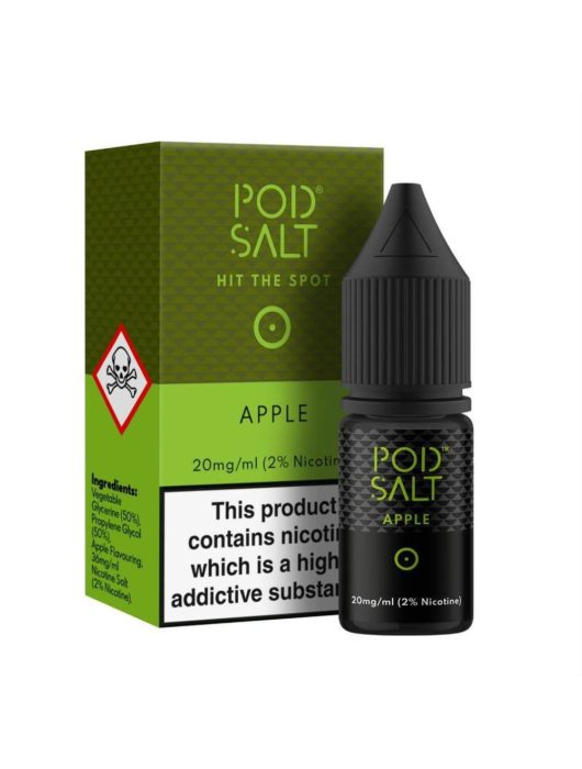 Pod Salt Apple Nic Salt - Vape Store UK | Online Vape Shop | Disposable Vape Store | Ecig UK