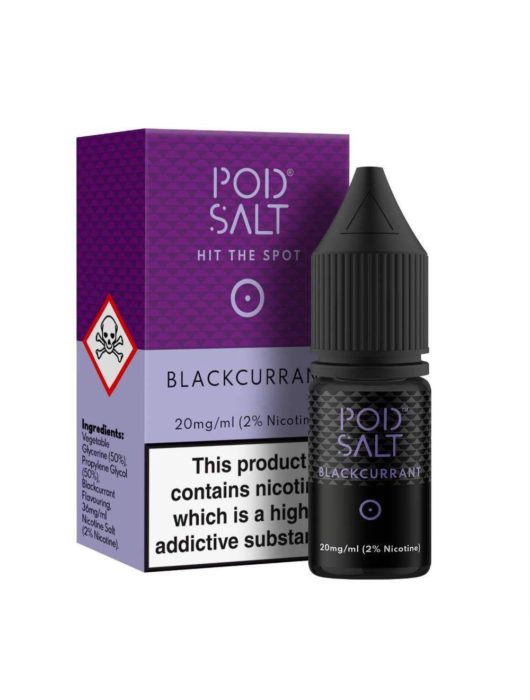 Pod Salt Blackcurrant Nic Salt - Vape Store UK | Online Vape Shop | Disposable Vape Store | Ecig UK
