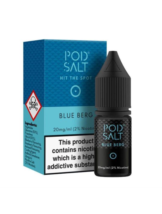 Pod Salt Blue Berg Nic Salt - Vape Store UK | Online Vape Shop | Disposable Vape Store | Ecig UK