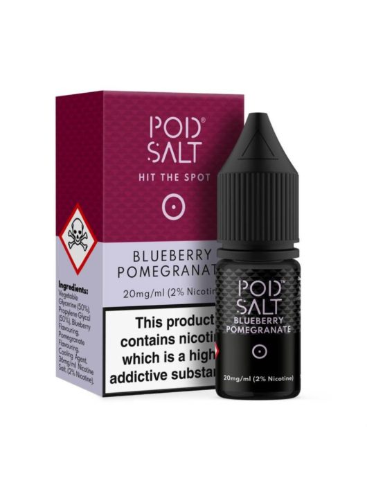 Pod Salt Blueberry Pomegranate Nic Salt - Vape Store UK | Online Vape Shop | Disposable Vape Store | Ecig UK