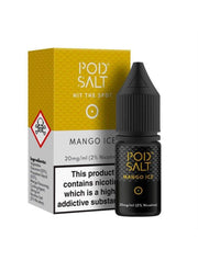 Pod Salt Mango Ice Nic Salt - Vape Store UK | Online Vape Shop | Disposable Vape Store | Ecig UK
