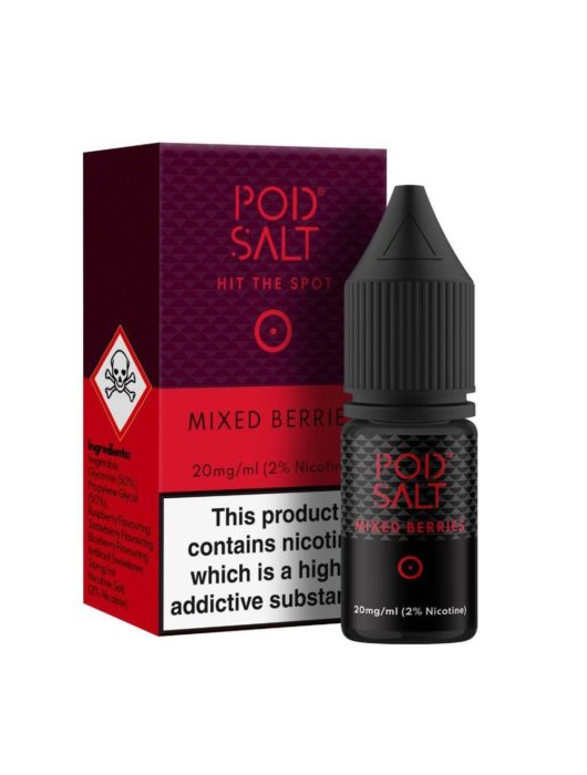 Pod Salt Mixed Berries Nic Salt - Vape Store UK | Online Vape Shop | Disposable Vape Store | Ecig UK