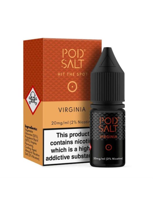 Pod Salt Virginia Nic Salt - Vape Store UK | Online Vape Shop | Disposable Vape Store | Ecig UK