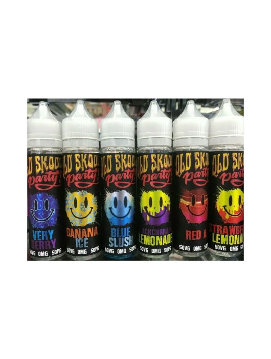 OLD SKOOL PARTY 50ML E Liquid Premium E Juice 50VG Vape 0MG - Vape Store UK | Online Vape Shop | Disposable Vape Store | Ecig UK