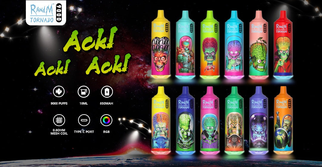 RandM Tornado Vape 9000 Disposable Puffs