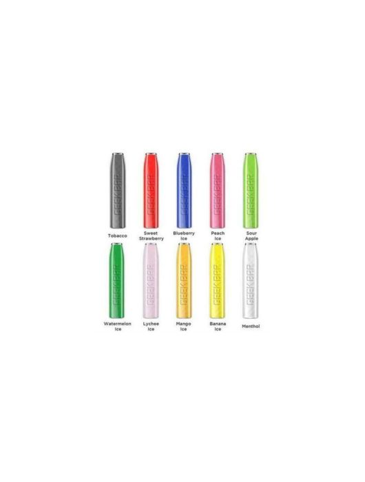 Geek Bar 20mg Nic Salt Disposable Geekvape £5.90 - Vape Store UK | Online Vape Shop | Disposable Vape Store | Ecig UK