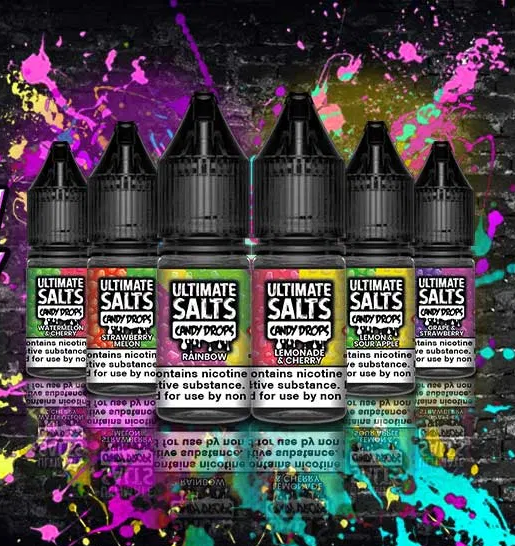Ultimate Salts Nic Salt E Liquid 10ml Pack of 10 - Vape Store UK | Online Vape Shop | Disposable Vape Store | Ecig UK