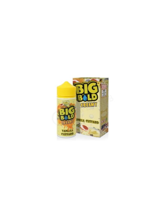 VANILLA CUSTARD SHORTFILL E-LIQUID BY BIG BOLD CREAMY 100ML - Vape Store UK | Online Vape Shop | Disposable Vape Store | Ecig UK