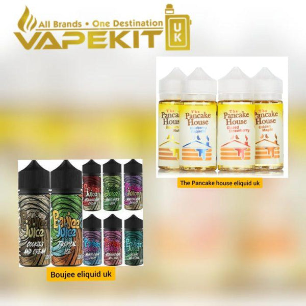 Why you should try The pancake house e liquid and Boujee e liquid UK?