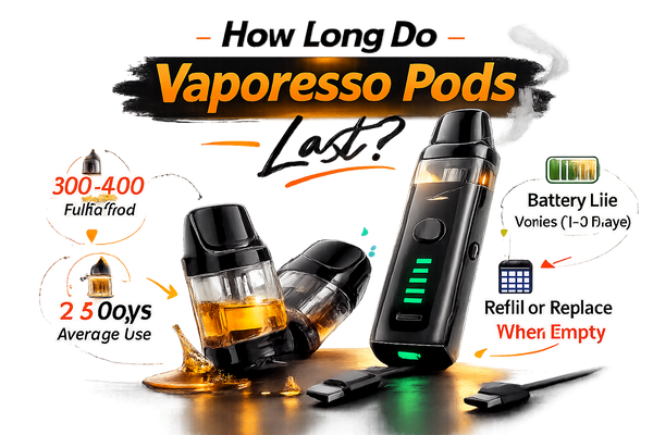 How Long Do Vaporesso Pods Last? A Complete Guide for Vape Users