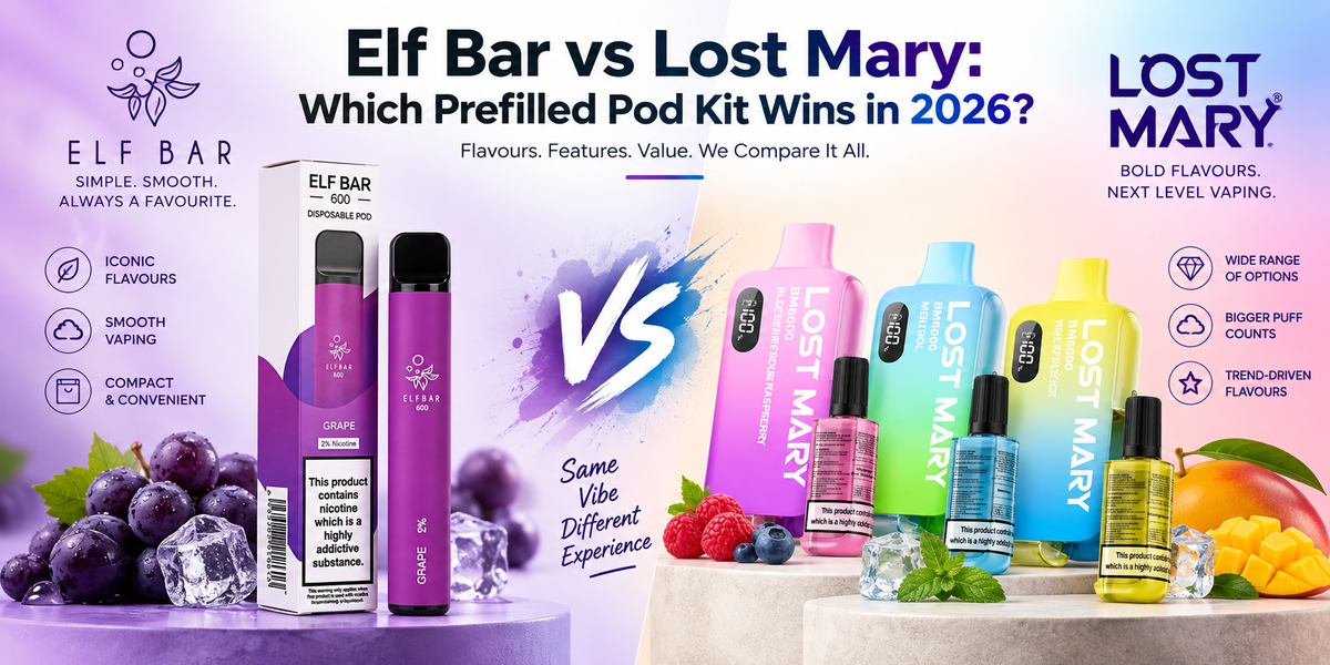 Elf Bar vs Lost Mary: Which Prefilled Pod Kit Wins in 2026