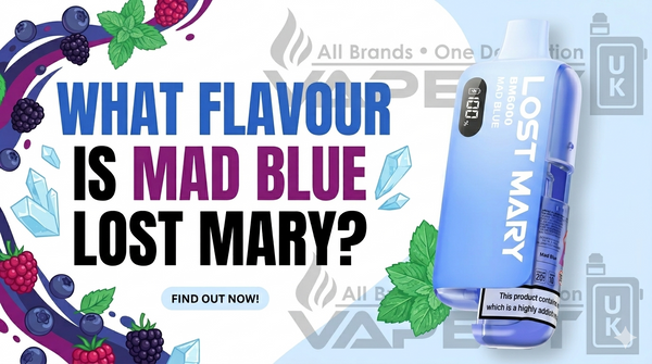 What Flavour Is Mad Blue Lost Mary?