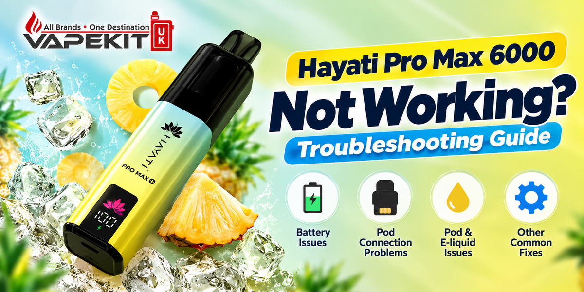 Hayati Pro Max 6000 Not Working? Troubleshooting Guide