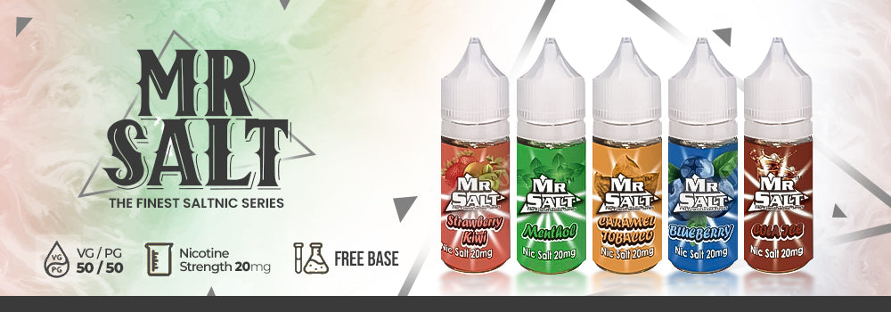 Mr Salt Nic salts- the top choice for vapers