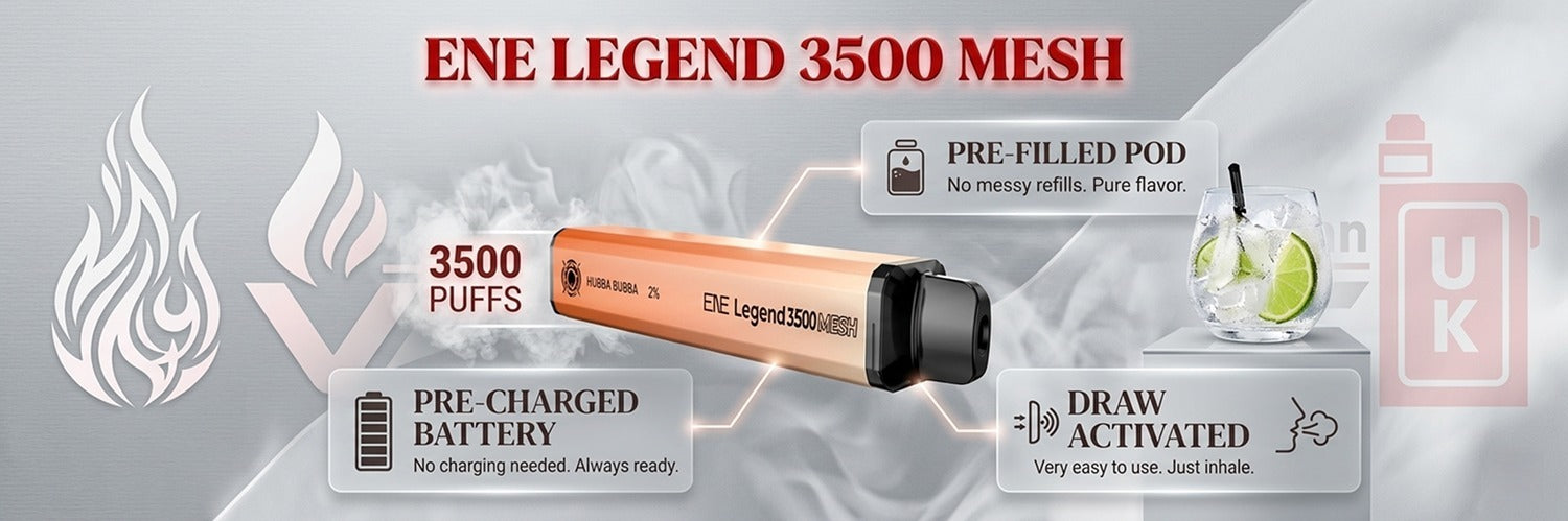 ENE Legend 3500 Mesh: How To Spot The Fake One