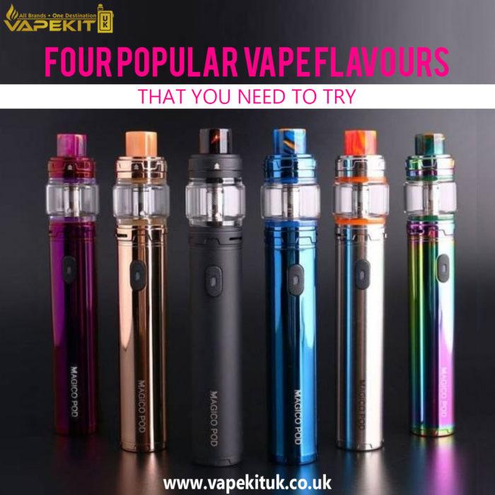 Four Popular Vape Flavours That You Need To Try - Vape Store UK | Online Vape Shop | Disposable Vape Store | Ecig UK