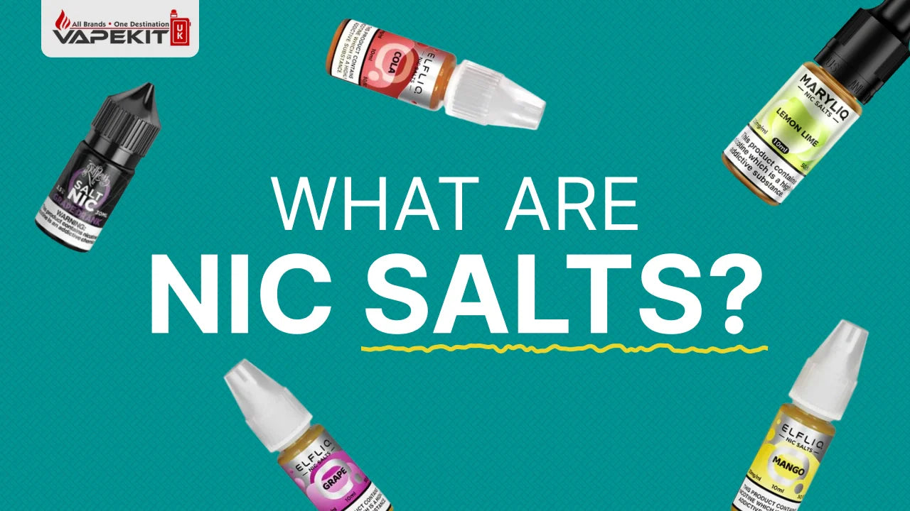 What Are Nicotine Salts: Beginner's Guide