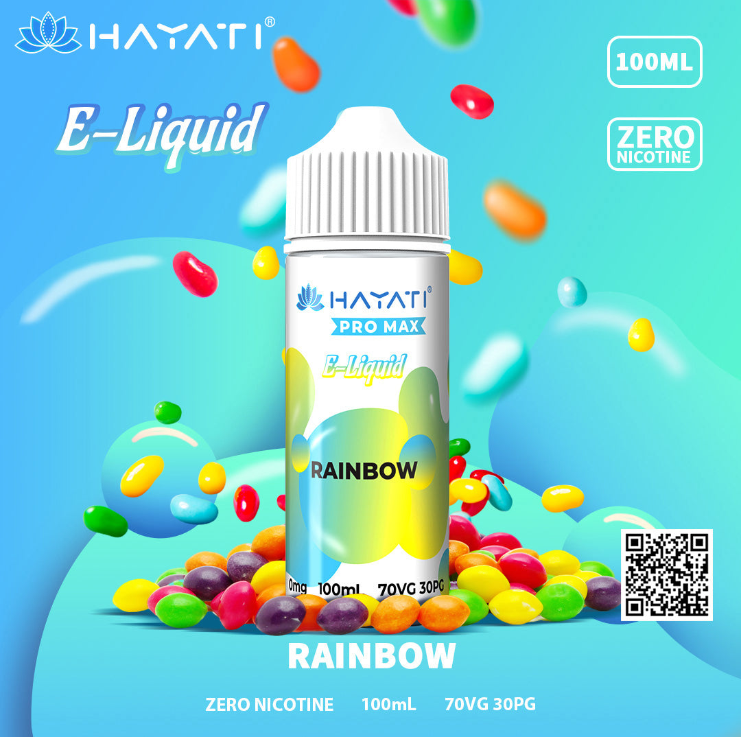 Hayati Pro Max 100ml 50/50 e-liquid collection