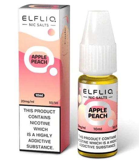 ELFLIQ Nic Salts ELF BAR Apple Peach