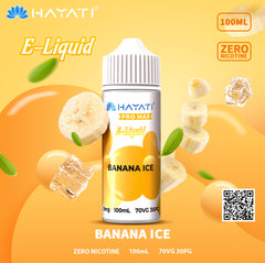 Hayati Pro Max Banana Ice 100ml 70/30 E-Liquid