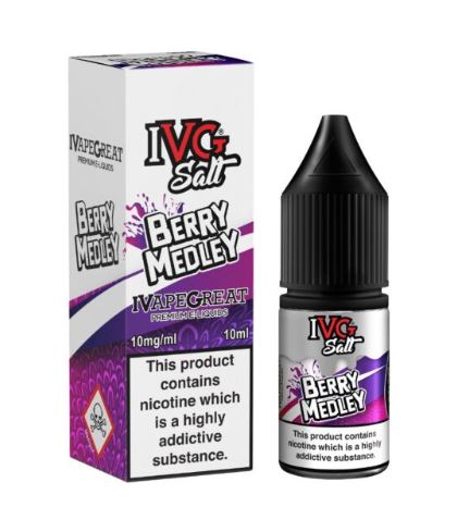 IVG Salts Berry Medley 10ml E-Liquids