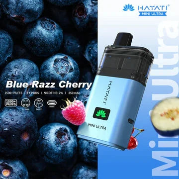 Blue Razz cherry Hayati Mini Ultra