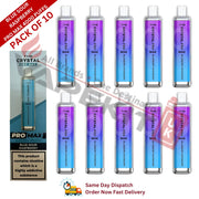 Crystal Pro Max Bar 4000 Puffs Blue Sour Raspberry - Vape Store UK | Online Vape Shop | Disposable Vape Store | Ecig UK