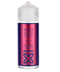 Pod Salt Nexus Blueberry Blackberry Lemonade SHORTFILL E-LIQUID-£9.50 Only