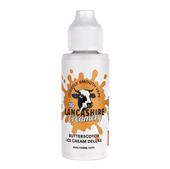 The Lancashire Creamery Butterscotch Ice Cream Deluxe 100ml Shortfill E-Liquid-£8.95
