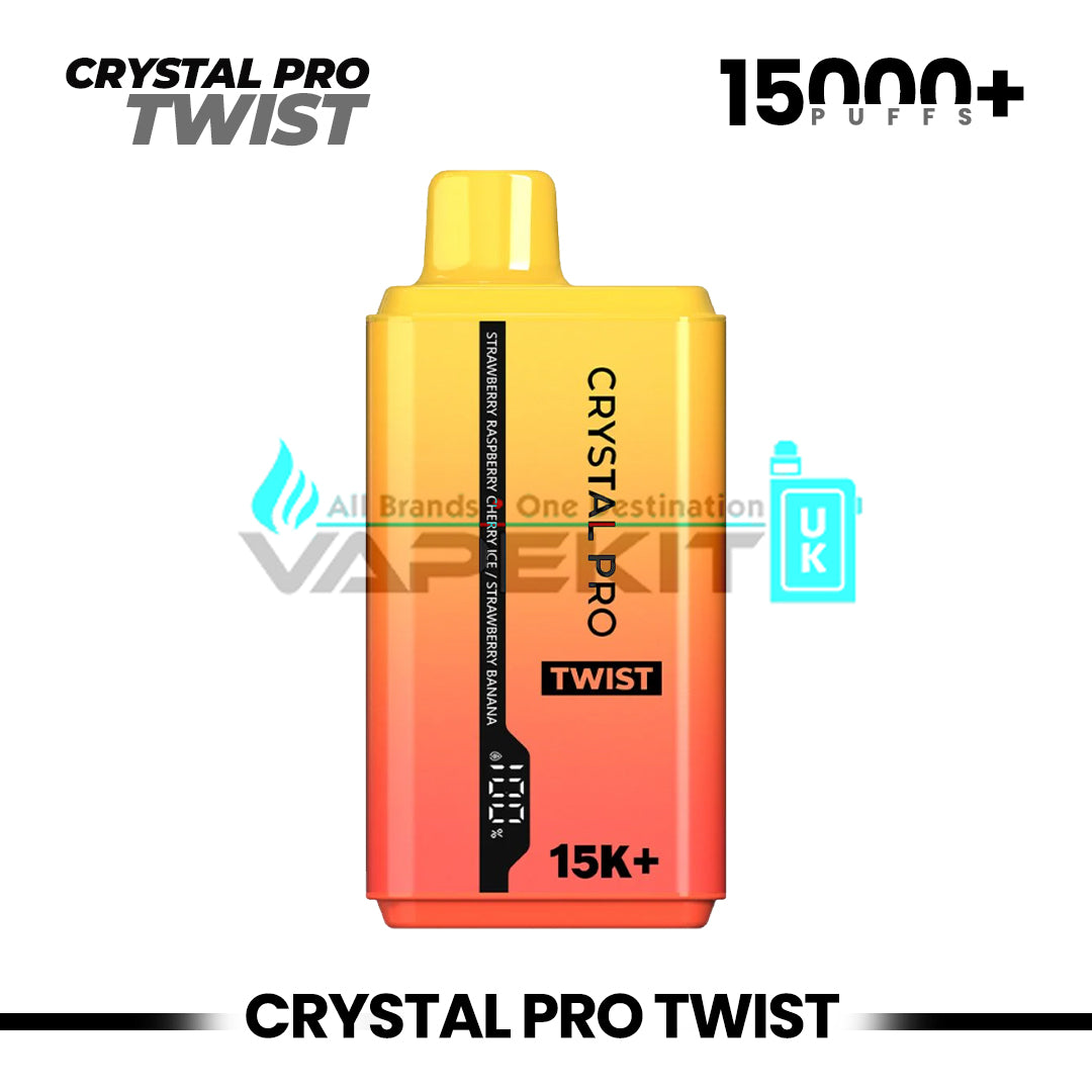 Crystal Pro Twist 15000 Puffs Dual Delight Diposable Vape Device