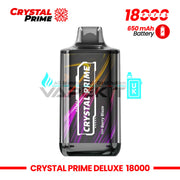 18000 Puffs Crystal Prime Deluxe Berry Blaze Disposable Vape