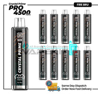 4500 Puffs Crystal Prime Pro Red Apple Ice