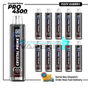 Fizzy Cherry Crystal Prime Pro 4500 Disposable Vape Pod Device