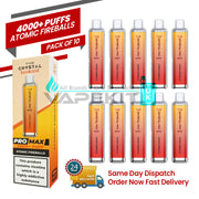 Atomic Fireballs 4000 Crystal Pro Max Disposable Vape