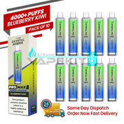 Blueberry Kiwi Crystal Pro Max 4000 Disposable Vape