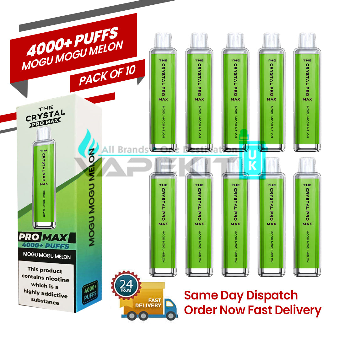 Mogu Mogu Melon Crystal Pro Max 4000 Disposable Vape 