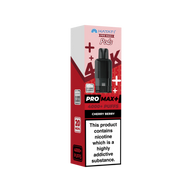 Hayati Pro Max Plus 4K Cherry Berry replacement pod pack, 20mg nicotine salt