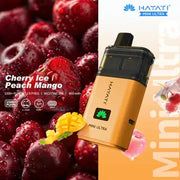 Cherry Ice Peach mango Hayati Mini Ultra