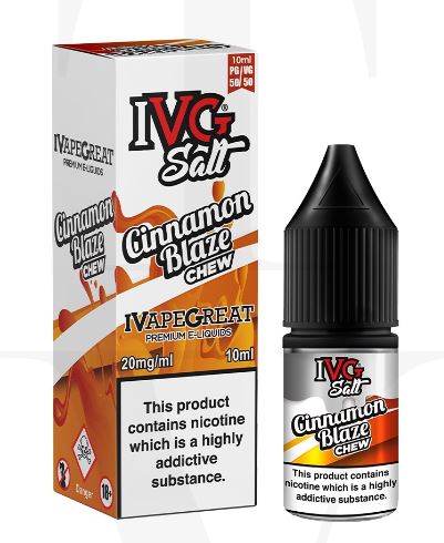 IVG Salts Cinnamon Blaze Chew 10ml E-Liquids