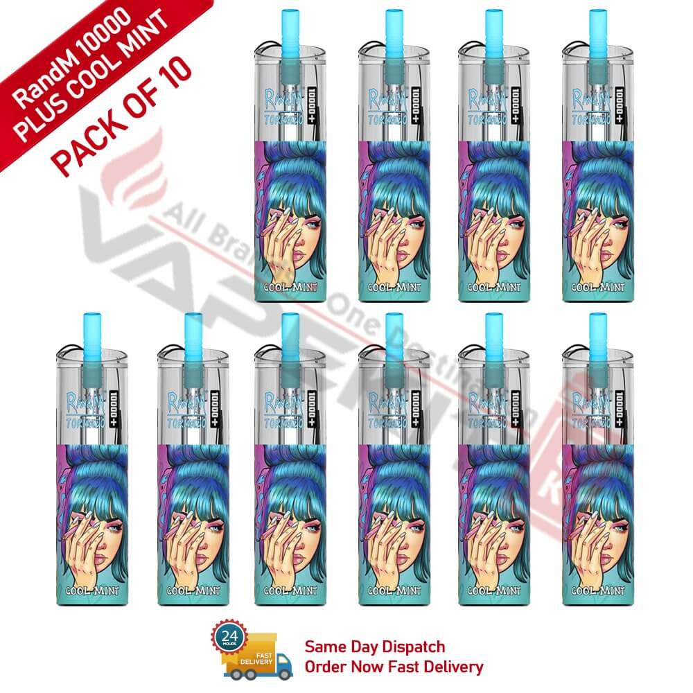 Cool Mint Randm Tornado 10k Plus Disposable