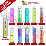 Cream Tobacco Crystal Pro Max Bar 4000 Puffs 