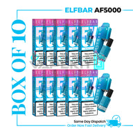 ELF BAR AF5000 Blue Razz Lemonade Disposable Vape Kit
