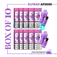 ELF BAR AF5000 Grape Disposable Vape Ki
